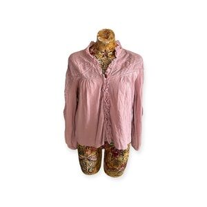 Forever that girl blouse top pink size 6 small